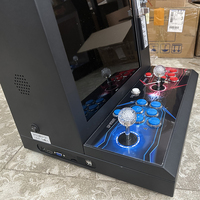 Borne d'Arcade DX Bartop avec Écran de 17 Pouces, 5000 Jeux en 1, Incluant Street Fighter