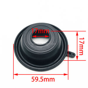 Carb Carburador Slide Válvula Diafragma para <span class=keywords><strong>KAWASAKI</strong></span> KEIHIN ZX500 ZZR500 ZZ-R500 ZX ZZR 500 - Product Image 3