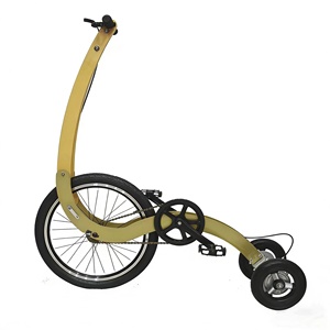 <span class=keywords><strong>Halfbike</strong></span> Vélo semi-électrique pliable à trois roues pour la marche, le fitness et les trajets urbains - Product Image 5