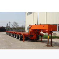 Semi-remorque surbaissée pliable en acier à 2/3/4/5/6 essieux de haute qualité, 80T 100T 120T 150 tonnes, avec col de cygne, pour l'Arabie Saoudite et l'Afrique