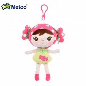 Metoo Verified Suppliers Factory 22cm Mini Plush Toy Candy Soft Doll Panda Plush Stuffed Animal Toys with Keychains