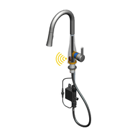 Robinet de cuisine électrique à connexion rapide avec capteur infrarouge, montage monotrou