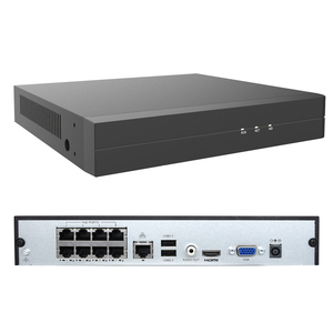 OEM <span class=keywords><strong>NVR</strong></span> PoE 8 <span class=keywords><strong>canaux</strong></span> 8MP, compatibilité universelle 16CH, H.265 P2P, système de sécurité CCTV, surveillance, enregistreur vidéo réseau 4K - Product Image 1