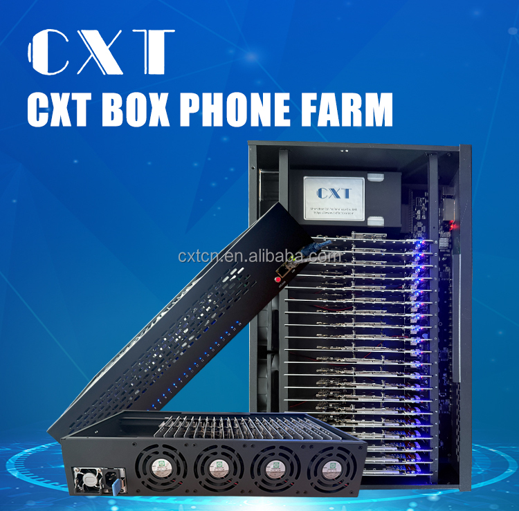 P30 Mobile PHONE FARM Box for Samsung Android 15 14 Special Otg
