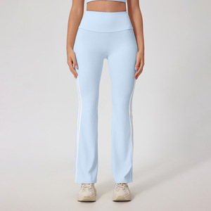 Leggings pour femmes, leggings de sport, pantalon évasé taille haute, vêtements de fitness, collants de yoga, tenue de sport à séchage rapide - Product Image 1