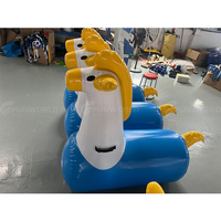 Balade gonflable commerciale tour gonflable géant jouet PVC gonflable chèvre trémie animaux jouet à louer