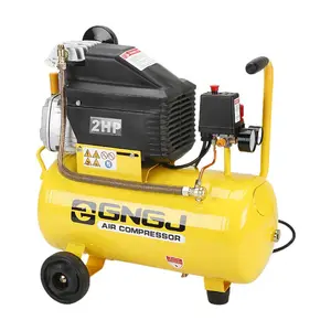 1.5KW 2hp 24L Xách Tay Balma Bơm Piston Phong Cách Trực Tiếp Driven Máy Nén Khí