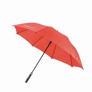 공급 업체 도매 30 인치 * 8k 강력 방풍 빅 사이즈 로고 인쇄 골프 우산
