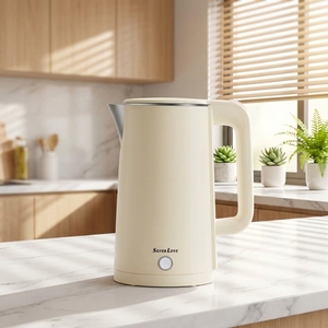 Top Rated 2.3L Portable Electric Water <strong>Kettle</strong> 1500W Plastic <strong>for</strong> Home Kitchen <strong>Car</strong> Outdoor Boiling Pot - Product Image 1