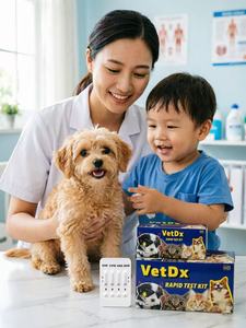 Home Use Best Vet Veterinarian Quick Test EHR/BAB/<strong>ANA</strong>/CHW Test Kit Dog Rapid Test Veterinary Diagnostic Equipment - Product Image 1