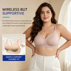 Reggiseno con Spalline Regolabili per Donne, Copertura Totale, Taglie Plus, Comfort con Vestibilità Flessibile e Fascia Larga per Viaggi e Ufficio - Product Image 3
