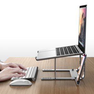 Nuovo Home Office da 14 pollici per Laptop leggero in alluminio supporto verticale per Tablet Pc supporto per Notebook - Product Image 3
