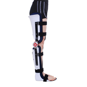 Orthèse du genou, Support de l'articulation du genou, Fracture de la jambe, orthopédique, attelle orthopédique