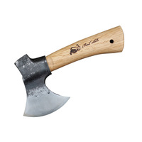 Portable manche en bois multifonctionnel tactique hache extérieur hache chasse Camping survie hache en gros