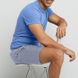 กางเกงขาสั้นผ้าฟลีซผู้ชายสีและโลโก้ปรับแต่งได้ บริการ OEM ขายตรงจากโรงงาน กางเกงขาสั้นผ้าฝ้ายฟลีซผู้ชาย - Product Image 4