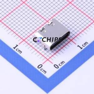 USB-US31-106 USB Connector SMD Connector ( Connector Type: Type-C )( Gender: Female )( Mounting Type: Horizontal Mount ) - Product Image 1