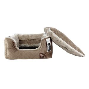 Hot Selling Luxus Plüsch quadratisches Haustier bett Selbst wärmendes Bett für Haustiere für Winter Haustier Hunde bett Wasch bar - Product Image 5
