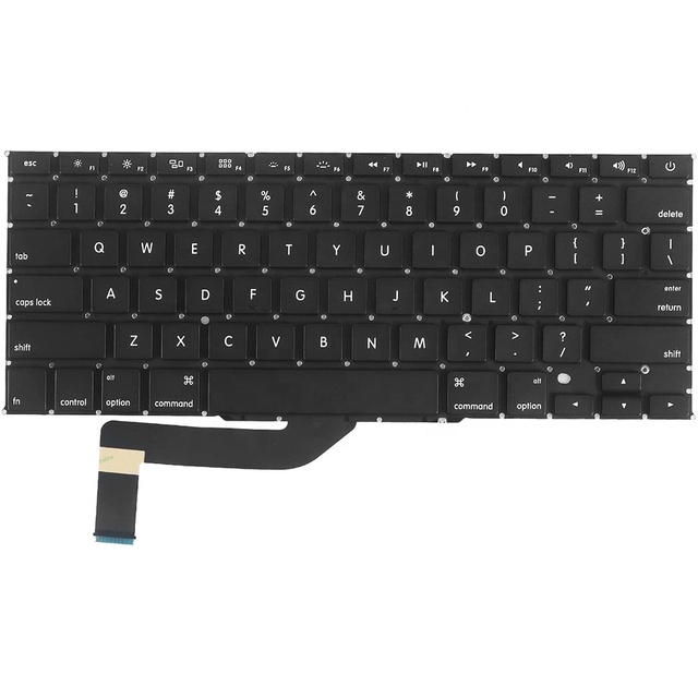 New Best Price Laptop Keyboard  for  Macbook Pro 15" A1398 2013 2014 2015 Retina Keyboard Notebook MC975LL/A