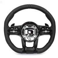 Volant de direction personnalisé pour Mercedes Benz AMG W203 W206 W219 W221 W164 X164 CLA45 X253