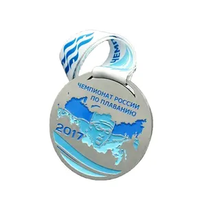 Manufacturer Custom Personalized Design Sport Metal logo Zinc Alloy Metal Medallion