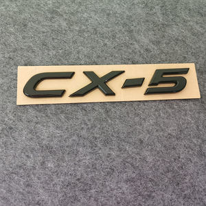 Emblema para Maletero Delantero de Coche para <span class=keywords><strong>Mazda</strong></span> <span class=keywords><strong>CX</strong></span>-<span class=keywords><strong>5</strong></span> <span class=keywords><strong>CX</strong></span>-50 CX30, Insignia para Volante, Adhesivo 3D de Repuesto para Carrocería, Decoración para Modificación de la Parte Trasera - Product Image 2