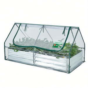 Jardinière Db Garden en métal thermolaqué, design moderne, pour fleurs et plantes vertes, usage extérieur - Product Image 1