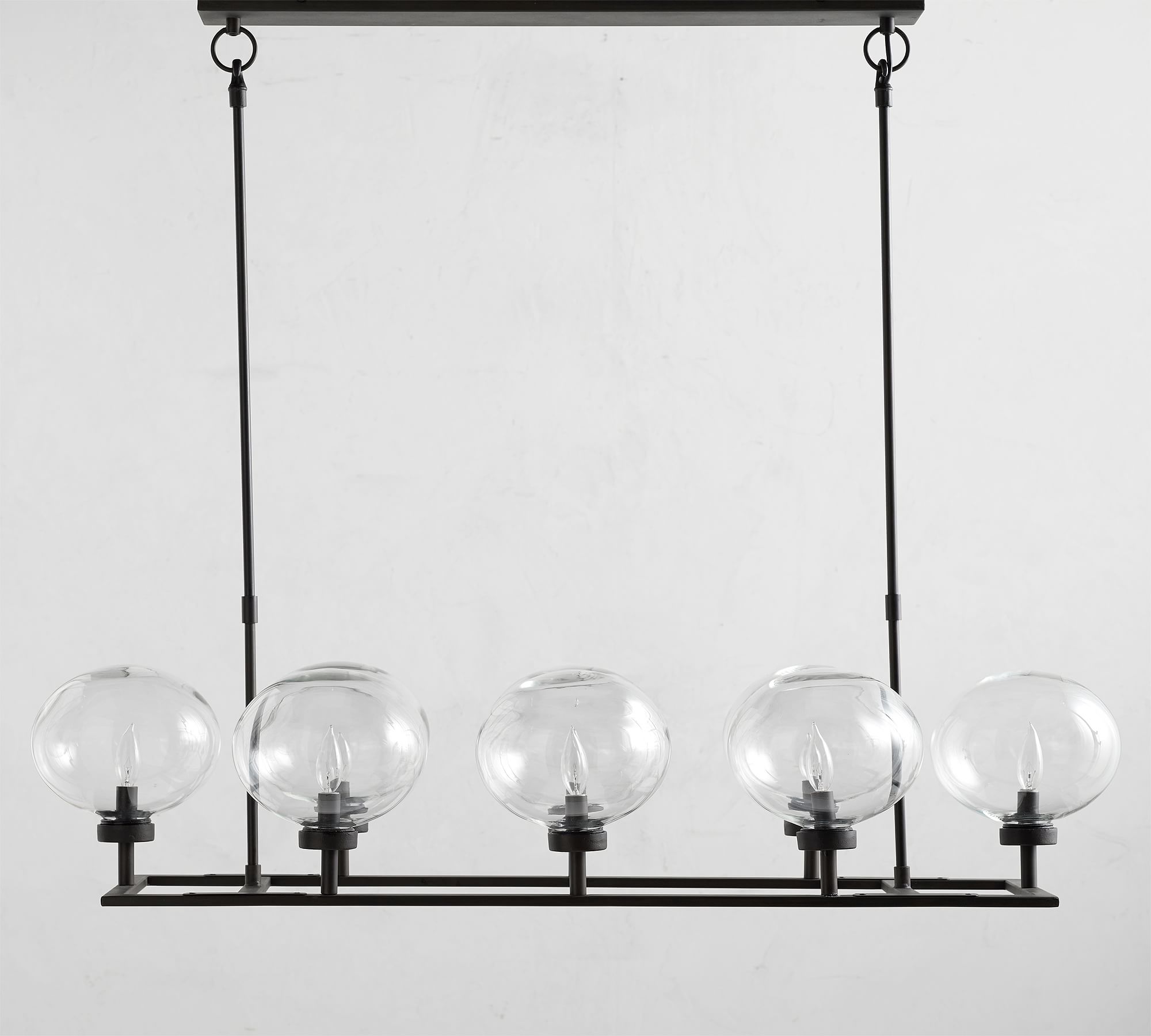 chandelier light luxury light glass globe chandelier