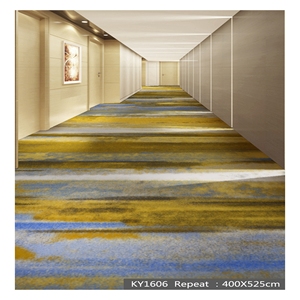 Moquette murale en rouleau de laine bleue de qualité supérieure, 80 % laine 20 % nylon, pour hôtels, chambres King et Twin, et chambres d'hôtes - Product Image 3