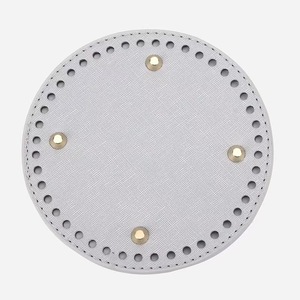 Juego de Bases para Cestas Lagrave Creative de PU, Bases Ovaladas para Cestas de <span class=keywords><strong>Crochet</strong></span>, Base para Cesta de <span class=keywords><strong>Crochet</strong></span> - Product Image 2