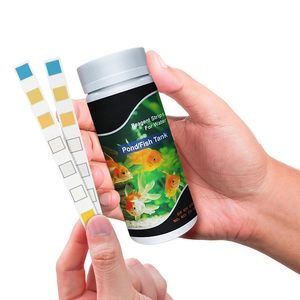 Bandelettes de test de qualité de l'eau 7-en-1 en plastique de haute qualité pour aquariums, écologiques, vente en gros d'usine, OEM ODM pour piscines - Product Image 5