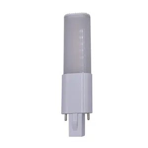 Plug 4W Lampu LED 360 Derajat Sudut Sorot G23 GX23 2 Pin PLS 4W AC85-265V Retrofit Lampu PL Horizontal LED
