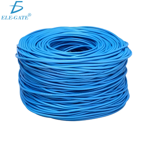 สายเคเบิลอีเธอร์เน็ต ELE-GATE UTP Cat6 ยาว 305 เมตร สีฟ้า สายดาต้าเครือข่าย - Product Image 1