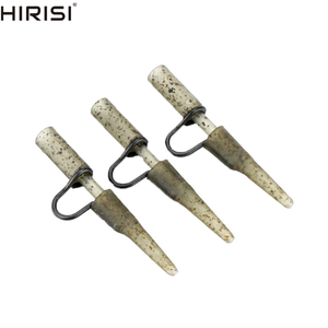 500 piezas al por mayor, clips de plomo resistentes para pesca de carpa, conector giratorio con mosquetón, aparejos de pesca de carpa AH031 - Product Image 1