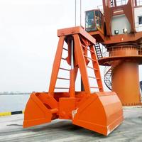 Mairuite-Grappin hydraulique sans fil télécommandé, capacité de 4 à 12m, pour moteur et moteur en acier électrohydraulique multi-lames