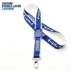 Correa de Cuello con Etiqueta Tejida y Logotipo Personalizado al por Mayor, Hebilla de Seguridad de Plástico de Alta Calidad, Cordón Desmontable Airbus - Product Image 1