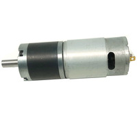 KSTONEMOTOR KS-36P555 محرك تروس معدني 555 منخفض السرعة 12V24V تيار مستمر، تروس كوكبية، تبديل بالفرشاة، قدرة 25 واط، مغناطيس دائم