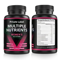Compléments alimentaires multivitaminés pour femmes adultes, capsules multivitamines, blanchiment de la peau, suppléments vitaminiques