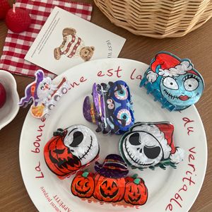 Liwu's New Halloween Pinces à cheveux <span class=keywords><strong>Jack</strong></span>'s Pumpkin Holiday Headwear Griffe <span class=keywords><strong>de</strong></span> cheveux en acrylique pour un usage quotidien - Product Image 5