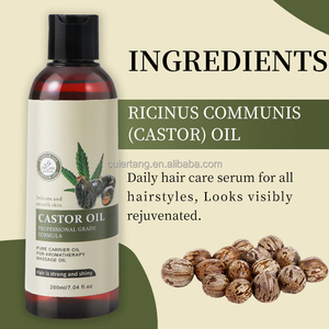 Etiqueta privada 100% Aceite de almendra de ricino de Romero orgánico natural Hombres Mujeres Suero para el cuidado del cuero cabelludo Tratamiento del cabello Aceite para el crecimiento - Product Image 5