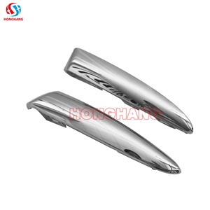Chaoshenghang Cặp Chrome Phía Trước Bumper Trên Nướng Khuôn Trim Cho <span class=keywords><strong>Fiat</strong></span> 500 2007-2015 - Product Image 3