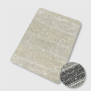 <strong>2026</strong> New Spring and Summer Mesh Sequin Embroidered PE <strong>Material</strong> Fine Pattern Women's Lace Fabric Fashion Wedding Dress Fabric - Product Image 5