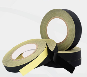 Acetato pano fita preta flameretardant eletrônico e elétrico motor resistente ao fogo automotivo fiação chicote fita isolante
