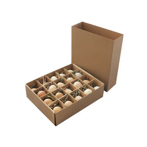 Boîte à œufs Portable, 50 unités, en papier, Direct d'usine chinois - Product Image 1