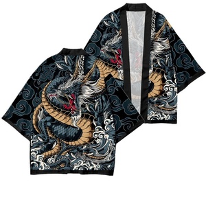 Disfraz de Cosplay de Anime Japonés Happi Coat, Ropa para Fiesta de Halloween, Capa, Kimono, <span class=keywords><strong>Haori</strong></span> - Product Image 2