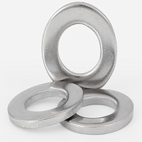 Custom Steel Flat Washers Zinc Plated Black Finish Countersunk Bonded Hardware for Industrial Automotive Use