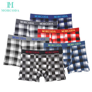 ملابس داخلية رجالية جديدة لعام 2025 من ييوو، تصميم مختلط الألوان والأحجام، بيع بالجملة، مقاسات كبيرة، سراويل بوكسر مريحة بتصميم مربعات، صديقة للبيئة - Product Image 4