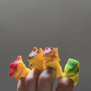Cheap Wholesale TPR Dinosaur <b>Rings</b> 50mm (2") Capsule Vending <b>Kids</b> Party Toys Simulation Animal for <b>Kids</b> Gift - Product Image 2