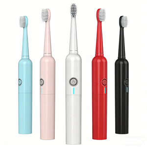 Cepillo de dientes eléctrico para higiene en viajes, ligero y práctico compañero para viajes a cualquier lugar - Product Image 1