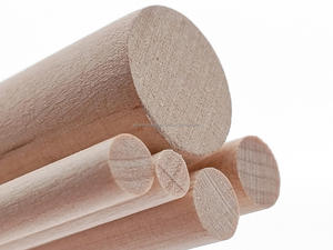 1/2*36นิ้ว | แท่งไม้เบิร์ชขนาด 12.7*914 มม. สำหรับงาน DIY เฟอร์นิเจอร์ และงานฝีมือ |   ไม้แท่งตรงและเรียบ - Product Image 1