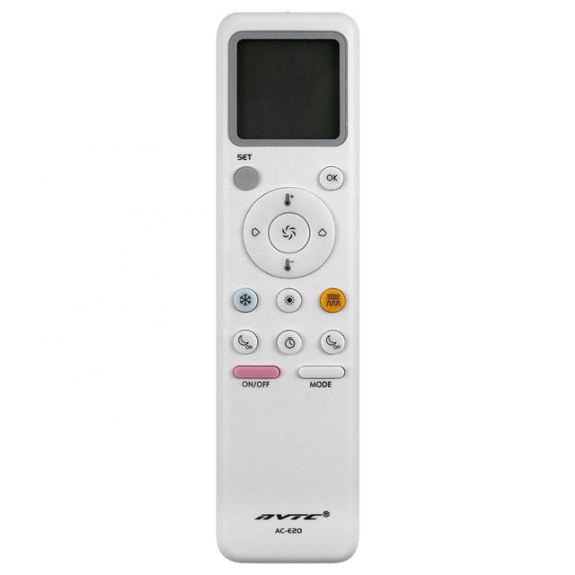 Universal Air-conditioner Remote Control AC-E20 New Replacement Compatible with Multiple Brands